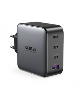 Wall Charger UGREEN CD226, USB QC3.0, 3x USB-C, 100W, PD (Black)