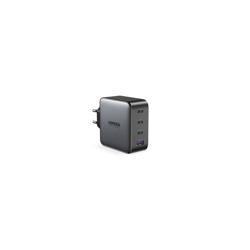 Wall Charger UGREEN CD226, USB QC3.0, 3x USB-C, 100W, PD (Black) – 2