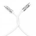 XO NB208B Цинкованный Универсальный USB-C на USB-C PD 60W Кабель данных и быстрого 5A Заряда 1.2m Белый XO NB208B Цинкованный Универсальный USB-C на USB-C PD 60W Кабель данных и быстрого 5A Заряда 1.2m Белый