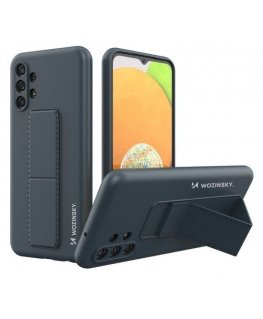 Wozinsky Samsung Galaxy A13 5G Kickstand Case silicone stand cover Navy Blue