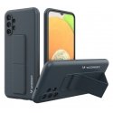 Wozinsky Samsung Galaxy A13 5G Kickstand Case silicone stand cover Navy Blue