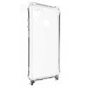 Evelatus Apple iPhone 6/6S Silicone Transparent with Necklace TPU Strap Silver