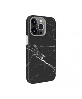 Evelatus Apple iPhone 13 Pro Max Premium Silicone case Customized Print Black