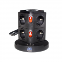8-socket extension cord with AS-SCHWABE wireless charging station 8-socket extension cord with AS-SCHWABE wireless charging station