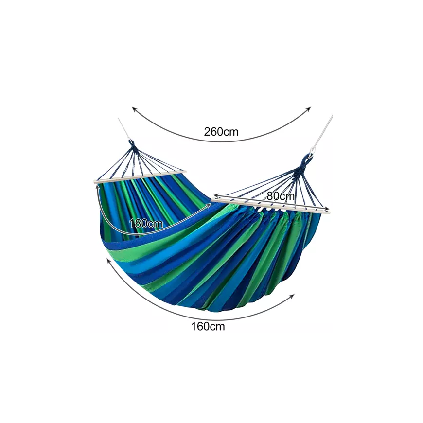 Hamakas sodo dwuosobowy 260x160cm Gardlov 21078 – 2