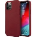 Mini Morris Mini Mini MIHCP12LSLTRE iPhone 12 Pro Max 6.7 inch Red / Red Hard Case Silicone Tone On Tone