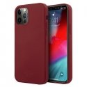Mini Morris Mini Mini MIHCP12LSLTRE iPhone 12 Pro Max 6.7 inch Red / Red Hard Case Silicone Tone On Tone
