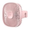 Ventiliatorius Wentylator Usams Wiatrak rankinis Mini 1200mAh Candy Series rožinė/pink ZB251FS02 (US-ZB251)