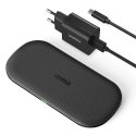 Greitasis bevielis dviejų telefonų įkroviklis CHOETECH, 18W Greitasis bevielis dviejų telefonų įkroviklis CHOETECH, 18W