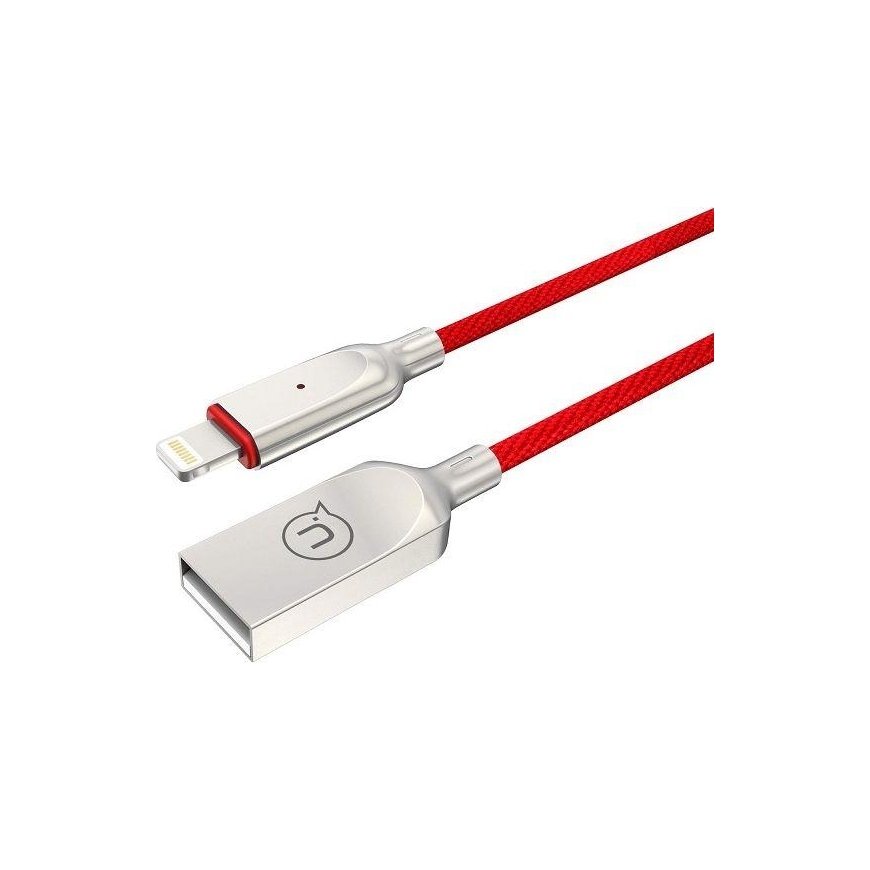 Kabelis USB Usams USB-A – Lightning 1,9 m Raudona (IPYSUSB203) – 2