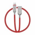 Cable USB Usams USB-A - Lightning 1.9 m Red (IPYSUSB203)
