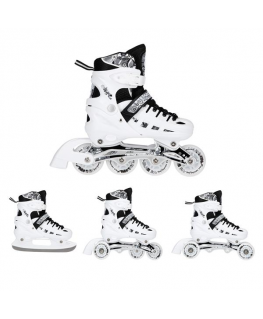 Roller skates Nils Extreme NH10905 Led - PU80 mm/82A (L 39-42)