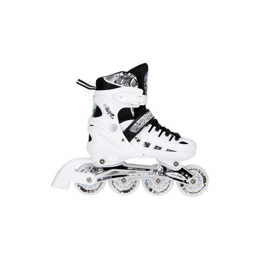 Roller skates Nils Extreme NH10905 Led - PU80 mm/82A (L 39-42) – 2