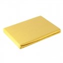 Eurofirany NOVA cotton satin sheet without rubber, 220X210 cm, color: mustard