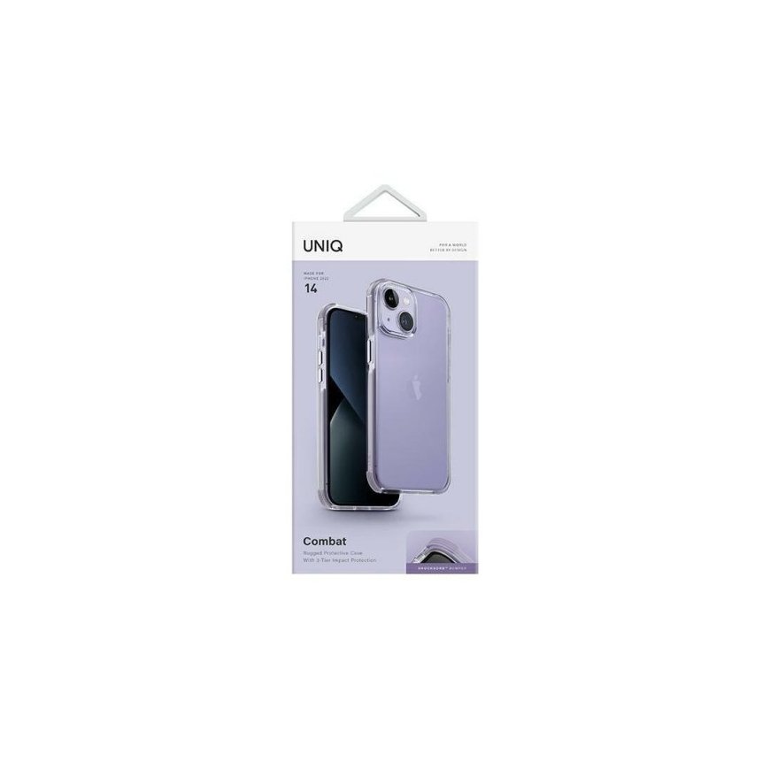 Uniq UNIQ etui Combat iPhone 14 Plus 6,7" liliowy/lilac lavender