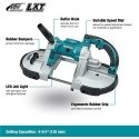 Makita DPB180Z Akumuliatorinis juostinis pjūklas,120X120mm, 18V, be akumuliatoriaus ir kroviklio Makita DPB180Z Akumuliatorinis juostinis pjūklas,120X120mm, 18V, be akumuliatoriaus ir kroviklio