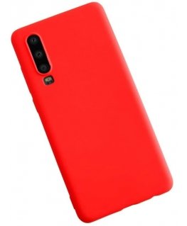 Evelatus Huawei P30 Nano Silicone Case Soft Touch TPU Red