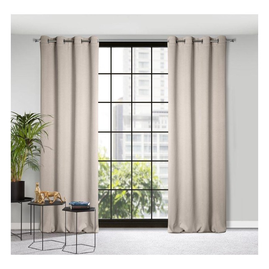 Eurofirany ZAS / AMARO / BEIGE 135X250 PAKEITIMAS