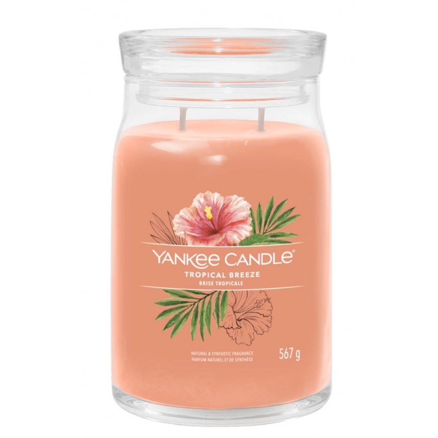 Yankee Candle Tropical Breeze vahakynttilä Sylinteri Guava, Minttu Oranssi 1 kpl