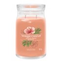 Yankee Candle Tropical Breeze восковая свеча Цилиндр Гуайява, Мята Оранжевый 1 шт