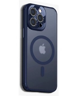 Evelatus Apple iPhone 14 Pro Max Hybird Case Whith Magsafe PC+TPU Blue