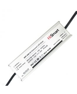 Hismart Maitinimo šaltinis 12V, 20A, 240W, PFC, IP67