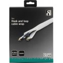 Deltaco LDR20 cable sleeve White Deltaco LDR20 cable sleeve White