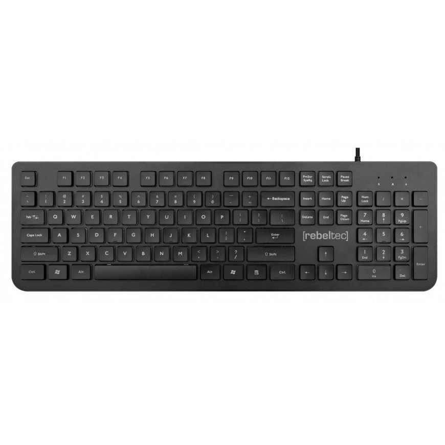 Rebeltec USB Full Size Spiro Keyboard