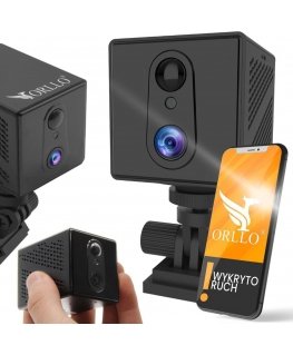 Camera IP ORLLO Kamera Ip Orllo Mini Kamera Bezprzewodowa Gsm 4G Lte Orllo W8 Pro Sim