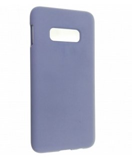 Evelatus Samsung Galaxy S10e Premium Soft Touch Silicone Case Lavender Gray