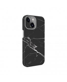 Evelatus Apple iPhone 14 Premium Silicone case Customized Print Black