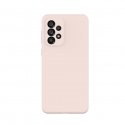 Evelatus Samsung Galaxy A33 5G Premium Soft Touch Silicone Case Pink Sand