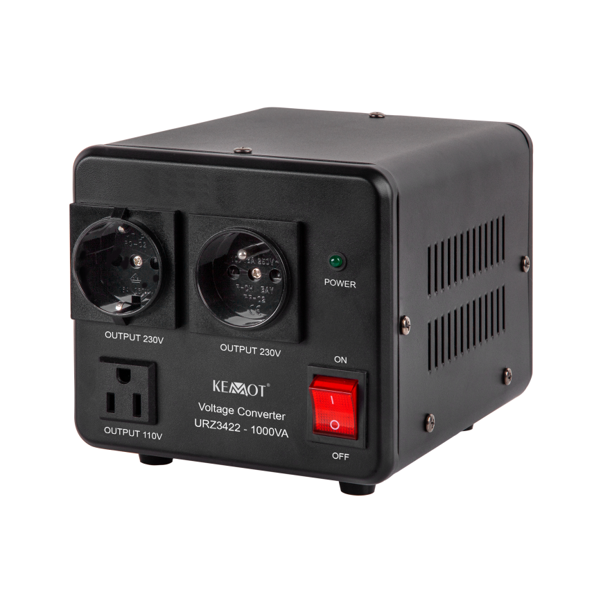 Kemot Įtampos keitiklis AC/AC iš 230V115V ir 115V230V 800W 1000VA – 2