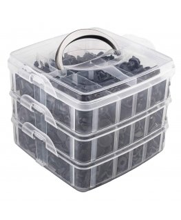 Amio Automotive dowels and dowels set, 620 pcs