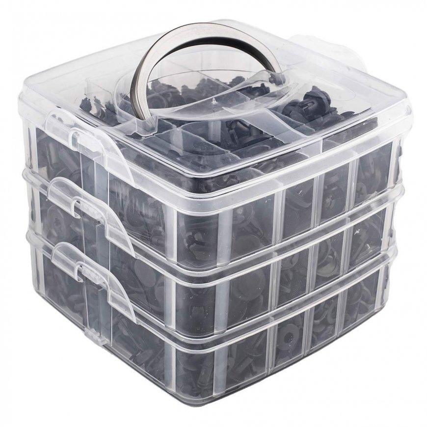 Amio Automotive dowels and dowels set, 620 pcs