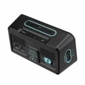 TFA-Dostmann Boxx2 Digitaalne äratuskell Must