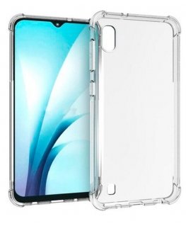 Evelatus Samsung Galaxy A10 Military Shockproof Silicone Case TPU Transparent