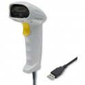 Qoltec QOLTEC 50877 Laser scanner 1D USB White Qoltec QOLTEC 50877 Laser scanner 1D USB White