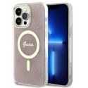 Case Guess case for iPhone 14 Pro Max 6,7" GUHMP14XH4STP pink hardcase Magsafe IML 4G Case Guess case for iPhone 14 Pro Max 6,7" GUHMP14XH4STP pink hardcase Magsafe IML 4G