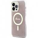 Case Guess case for iPhone 14 Pro Max 6,7" GUHMP14XH4STP pink hardcase Magsafe IML 4G Case Guess case for iPhone 14 Pro Max 6,7" GUHMP14XH4STP pink hardcase Magsafe IML 4G