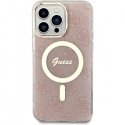 Case Guess case for iPhone 14 Pro Max 6,7" GUHMP14XH4STP pink hardcase Magsafe IML 4G Case Guess case for iPhone 14 Pro Max 6,7" GUHMP14XH4STP pink hardcase Magsafe IML 4G
