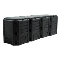 PROSPERPLAST composting bin Black 1600L 261 x 83 x 72cm PROSPERPLAST composting bin Black 1600L 261 x 83 x 72cm