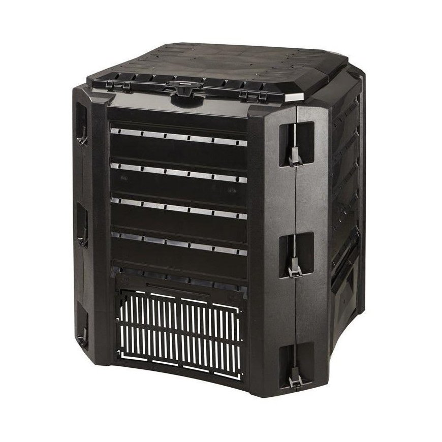 PROSPERPLAST composting bin Black 1600L 261 x 83 x 72cm – 2