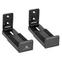 Maclean MC-932 Universal Soundbar Wall Mount Bracket for Fixing Soundbar Speaker Box Adjustable Depth 90~154mm Up to 15kg Angle 