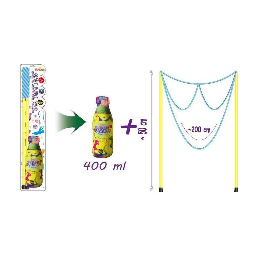 Tuban giant bubble stick in the