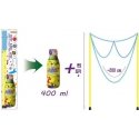 Tuban giant bubble stick in the shape of glasses + Soap bubble liquid 400 ml Tuban giant bubble stick in the shape of glasses + Soap bubble liquid 400 ml