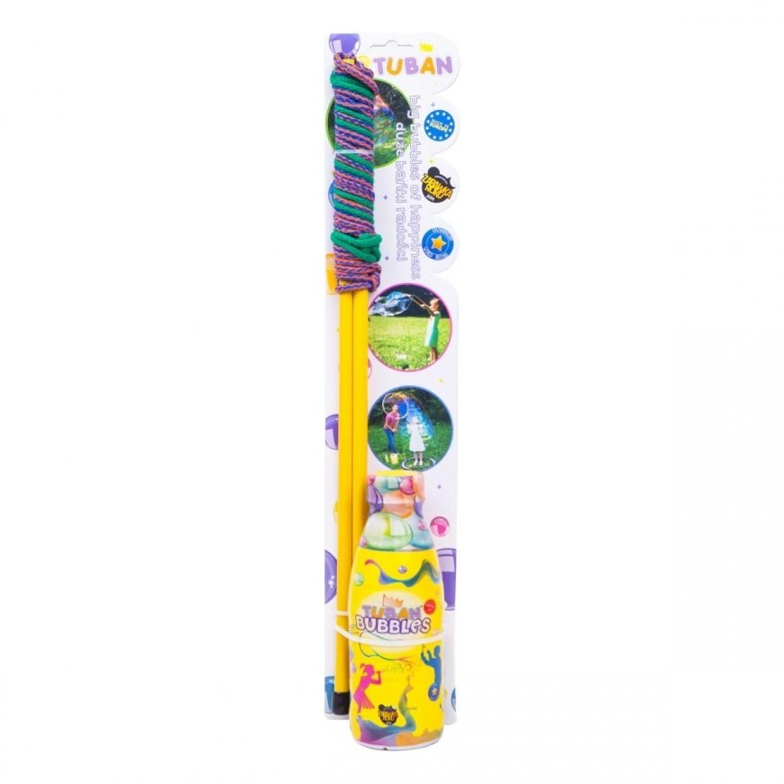 Tuban giant bubble stick in the shape of glasses + Soap bubble liquid 400 ml – 3