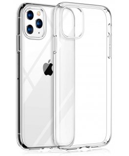 Evelatus Apple iPhone 11 Pro Clear Silicone Case 1.5mm TPU Transparent