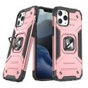 Wozinsky Apple iPhone 13 rose Ring Armor Case Kickstand Tough Rugged Cover Pink Wozinsky Apple iPhone 13 rose Ring Armor Case Kickstand Tough Rugged Cover Pink