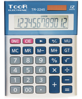 Toor Electronic Calculator TOOR 2245, 12 digits